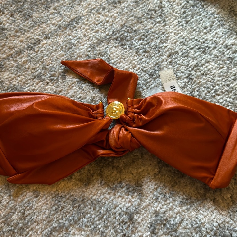 DEVON WINDSOR Rust Bikini Top